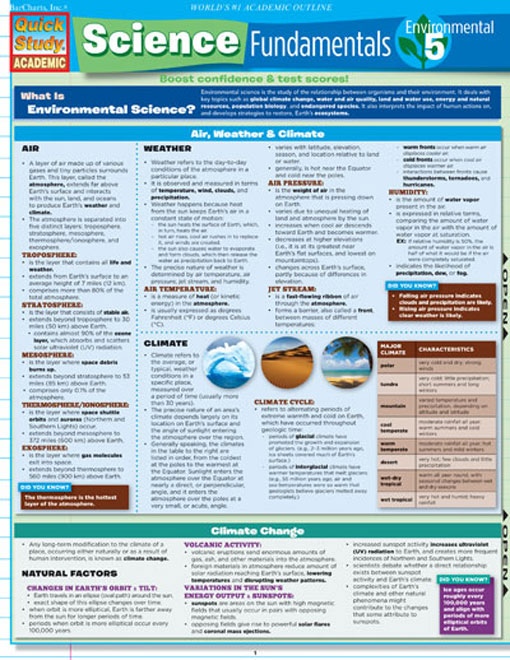 Title details for Science Fundamentals 5 - Environmental Science by BarCharts, Inc. - Available